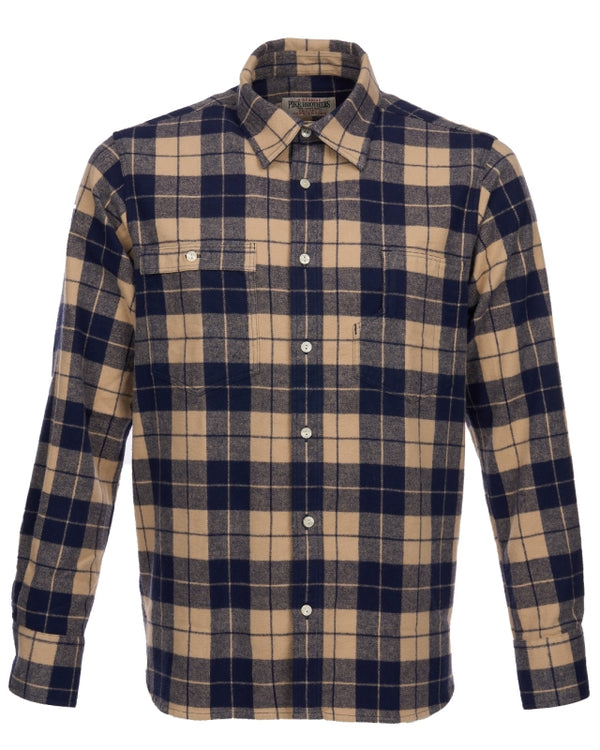 Pike Brothers 1937 Roamer Shirt Blue Flannel