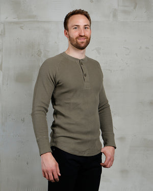Pike Brothers 1936 Waffle Shirt Army
