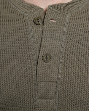 Pike Brothers 1936 Waffle Shirt Army