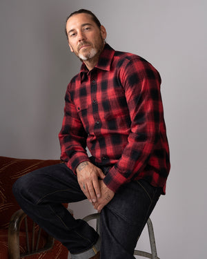 Pike Brothers 1937 Roamer Shirt – Red Check Flannel