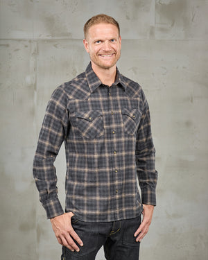 Pike Brothers 1952 Rider Shirt – Saddle Blue