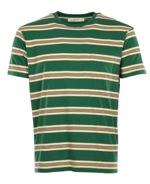 Pike Brothers 1971 Pocket Tee Malibu green