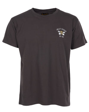 Pike Brothers 1969 Sports Tee Jolly Roger Black
