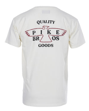 Pike Brothers 1969 Sports Tee Eagle White