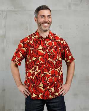 Pike Brothers 1948 Surf Shirt Random Red