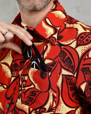 Pike Brothers 1948 Surf Shirt Random Red