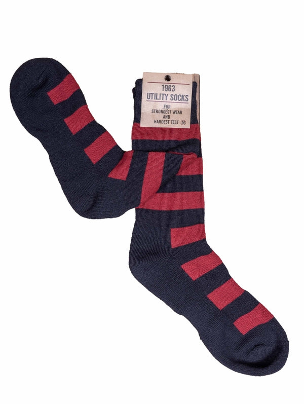 Pike Brothers 1963 Utility Socks Walt Red