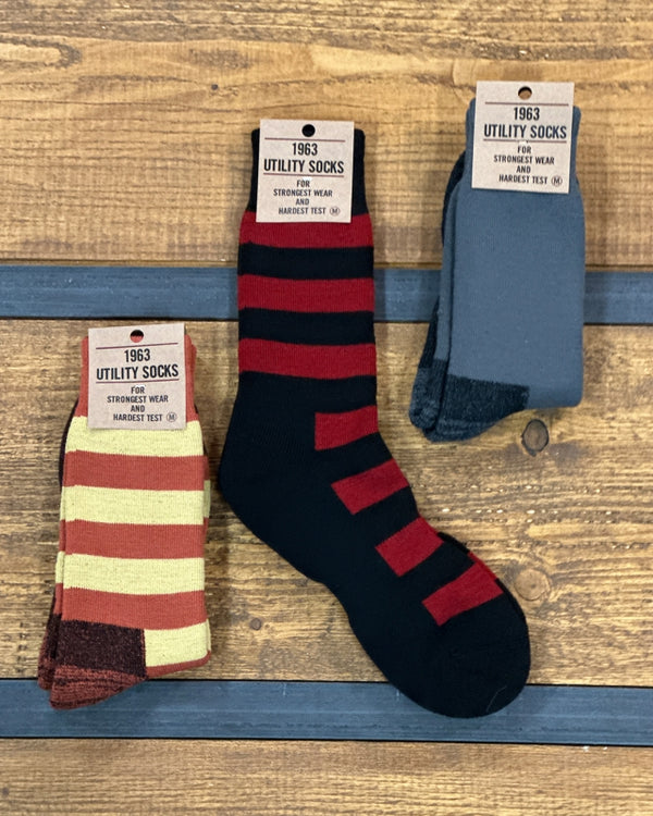 Pike Brothers 1963 Utility Socks Walt Red