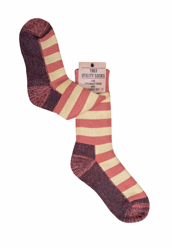 Pike Brothers 1963 Utility Socks Walt Orange