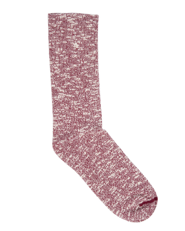 Pike Brothers 1972 Melange Socks red