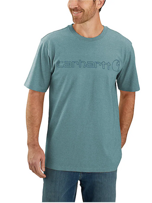Carhartt RELAXED FIT HEAVYWEIGHT SHORT-SLEEVE LOGO GRAPHIC T-SHIRT TK3361