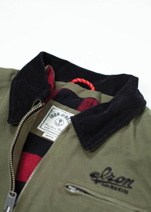 Iron & Resin Service Jacket Turpin Canvas