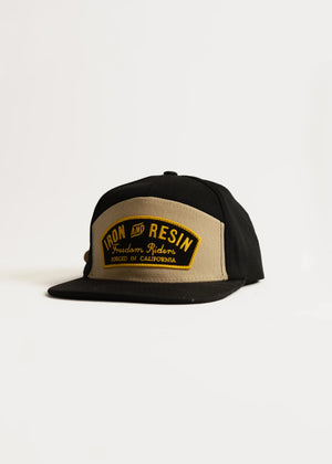 Iron & Resin Trapper Hat Cotton Waxed Canvas