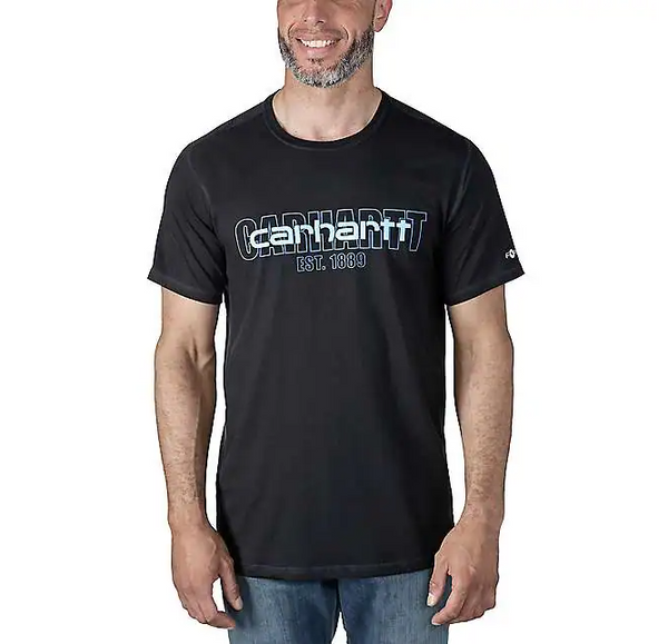 CARHARTT FORCE™ RELAXED FIT MIDWEIGHT SHORT-SLEEVE LOGO GRAPHIC T-SHIRT