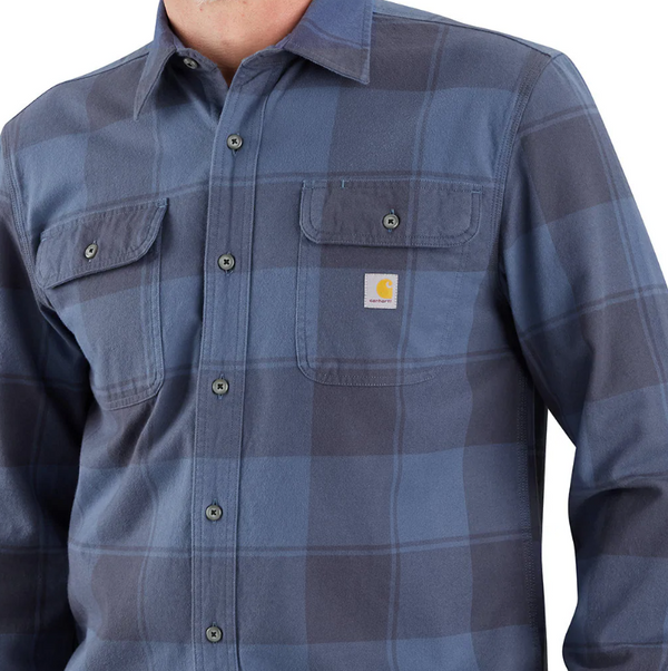 Carhartt Heavyweight Flannel Plaid Shirt TW4451-M